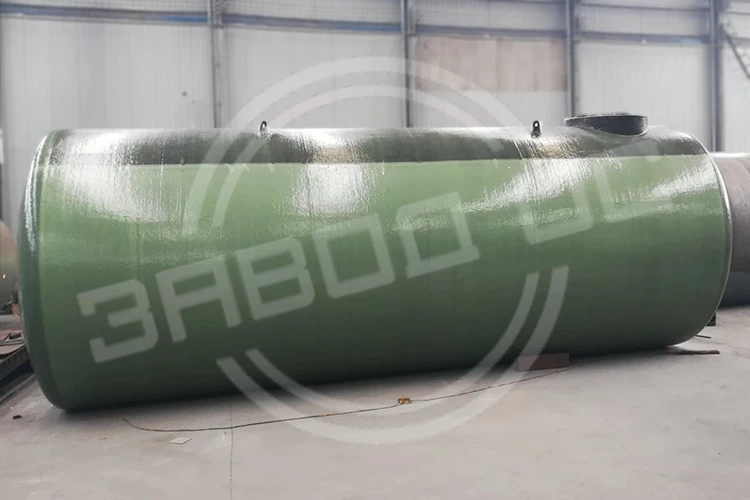 Подземные аварийные ёмкости из стеклопластика