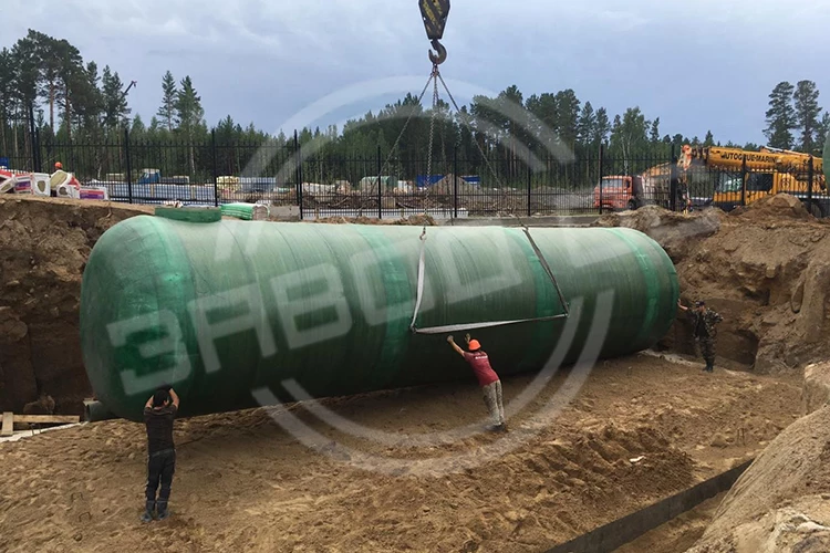 Пожарные ёмкости из стеклопластика
