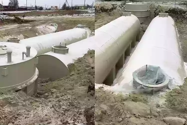 Ёмкости для канализации с насосной станцией